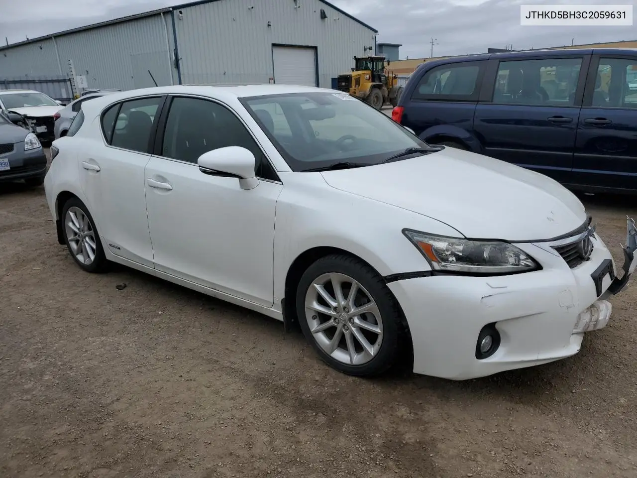 2012 Lexus Ct 200 VIN: JTHKD5BH3C2059631 Lot: 54989935