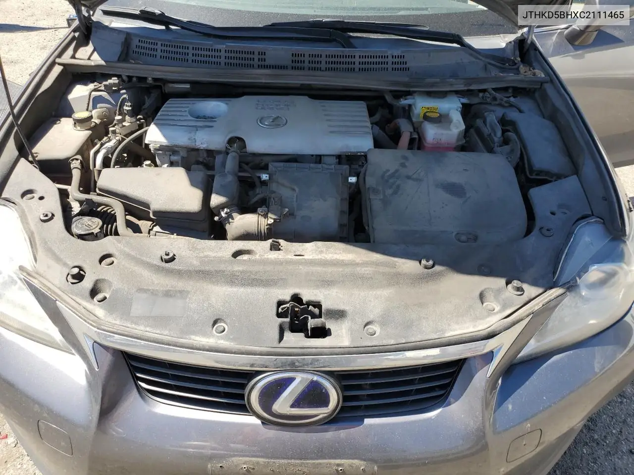 2012 Lexus Ct 200 VIN: JTHKD5BHXC2111465 Lot: 55061735