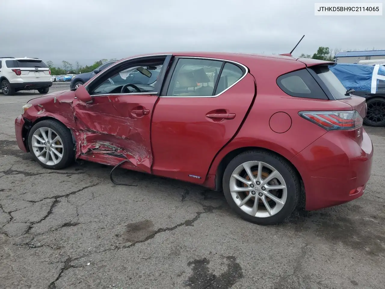 2012 Lexus Ct 200 VIN: JTHKD5BH9C2114065 Lot: 55481775