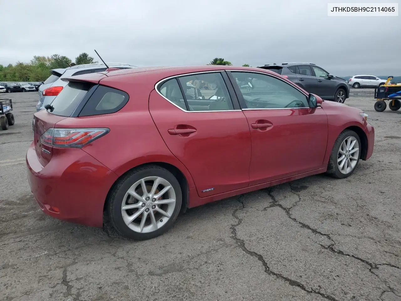 2012 Lexus Ct 200 VIN: JTHKD5BH9C2114065 Lot: 55481775