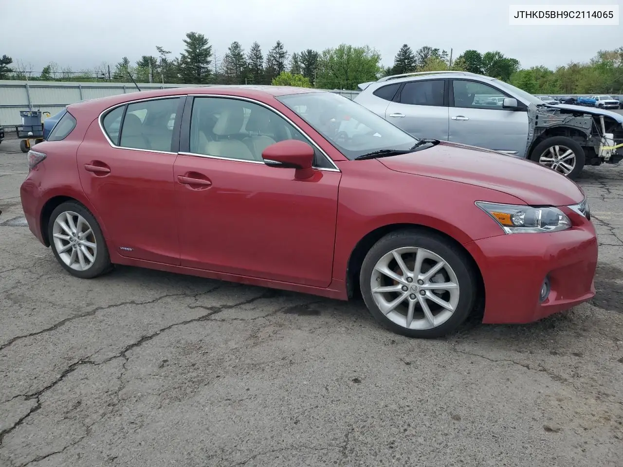2012 Lexus Ct 200 VIN: JTHKD5BH9C2114065 Lot: 55481775
