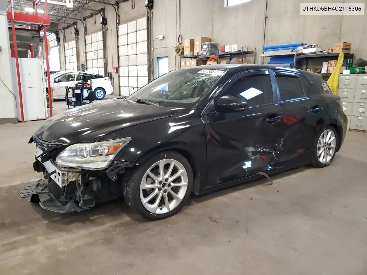 2012 Lexus Ct 200 VIN: JTHKD5BH4C2116306 Lot: 55735865