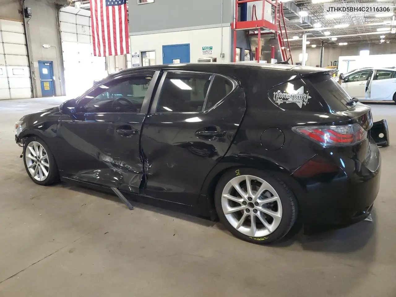 2012 Lexus Ct 200 VIN: JTHKD5BH4C2116306 Lot: 55735865