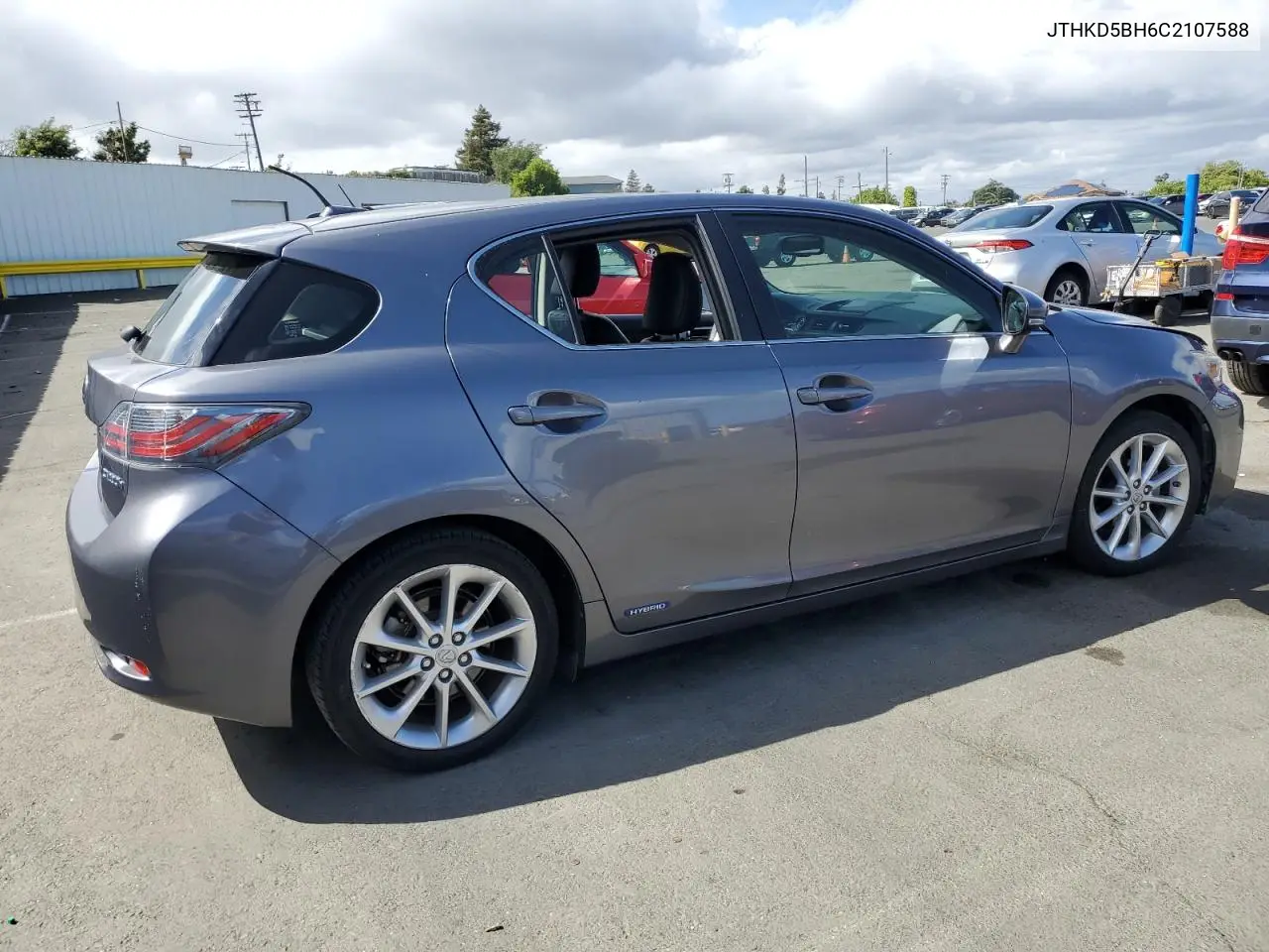 2012 Lexus Ct 200 VIN: JTHKD5BH6C2107588 Lot: 56581015