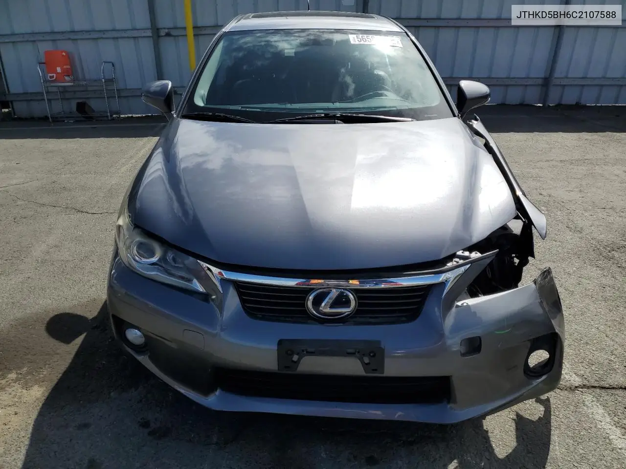 2012 Lexus Ct 200 VIN: JTHKD5BH6C2107588 Lot: 56581015