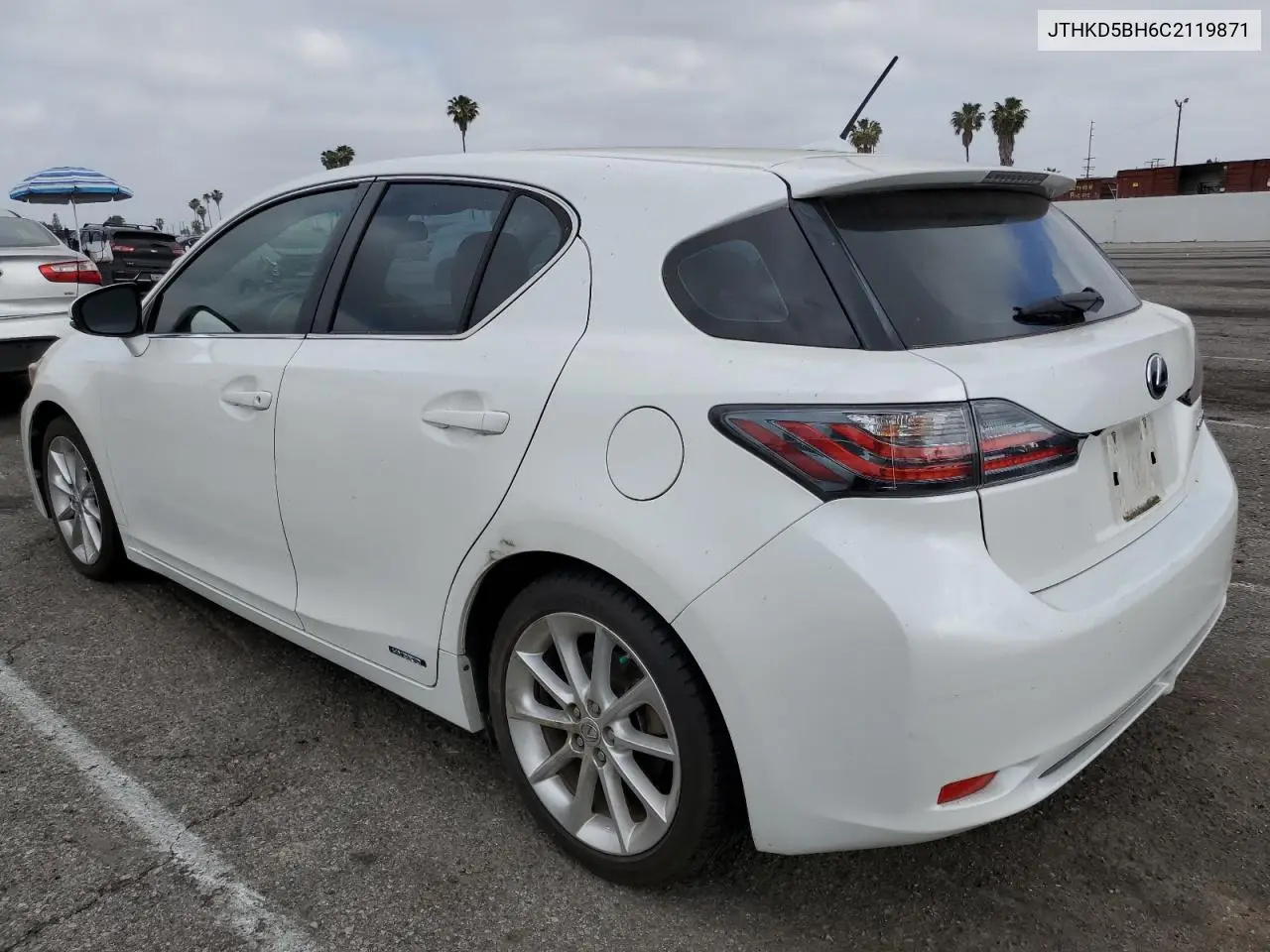 2012 Lexus Ct 200 VIN: JTHKD5BH6C2119871 Lot: 56718615