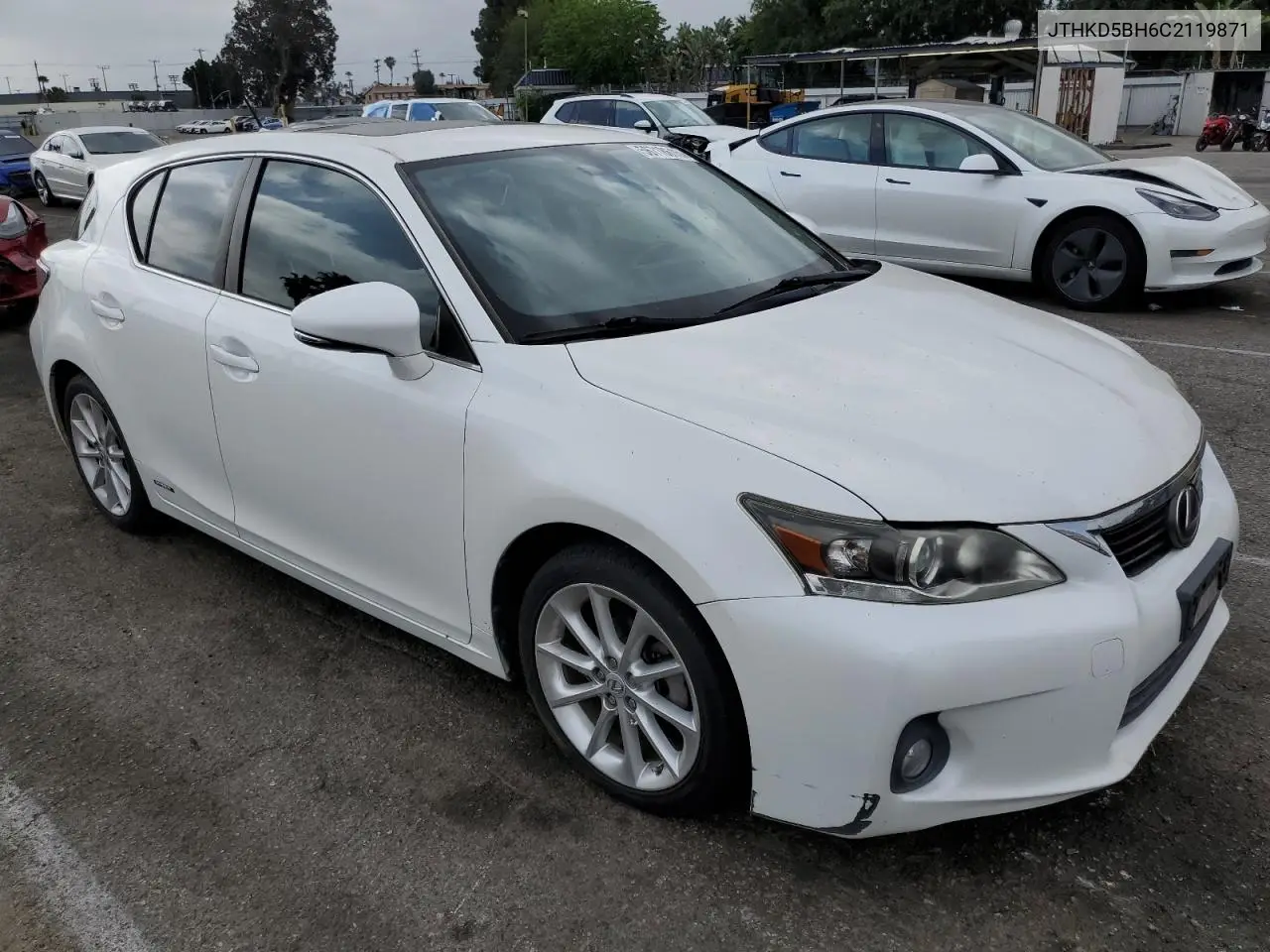 2012 Lexus Ct 200 VIN: JTHKD5BH6C2119871 Lot: 56718615