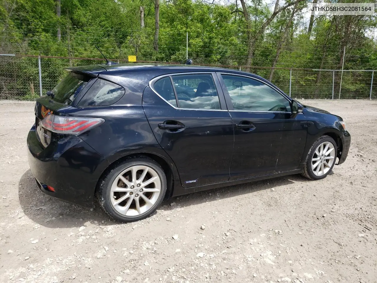2012 Lexus Ct 200 VIN: JTHKD5BH3C2081564 Lot: 57162845