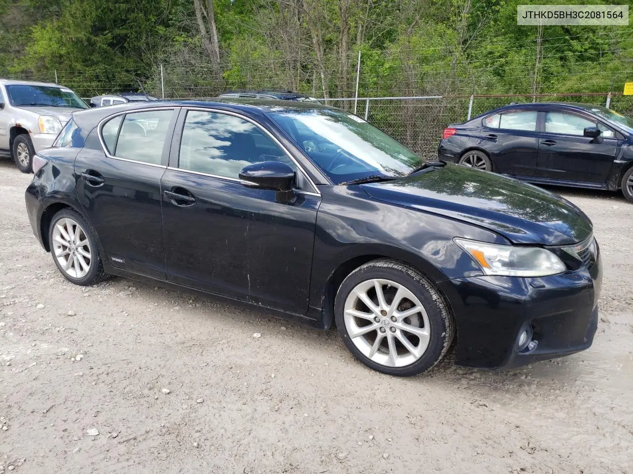 2012 Lexus Ct 200 VIN: JTHKD5BH3C2081564 Lot: 57162845