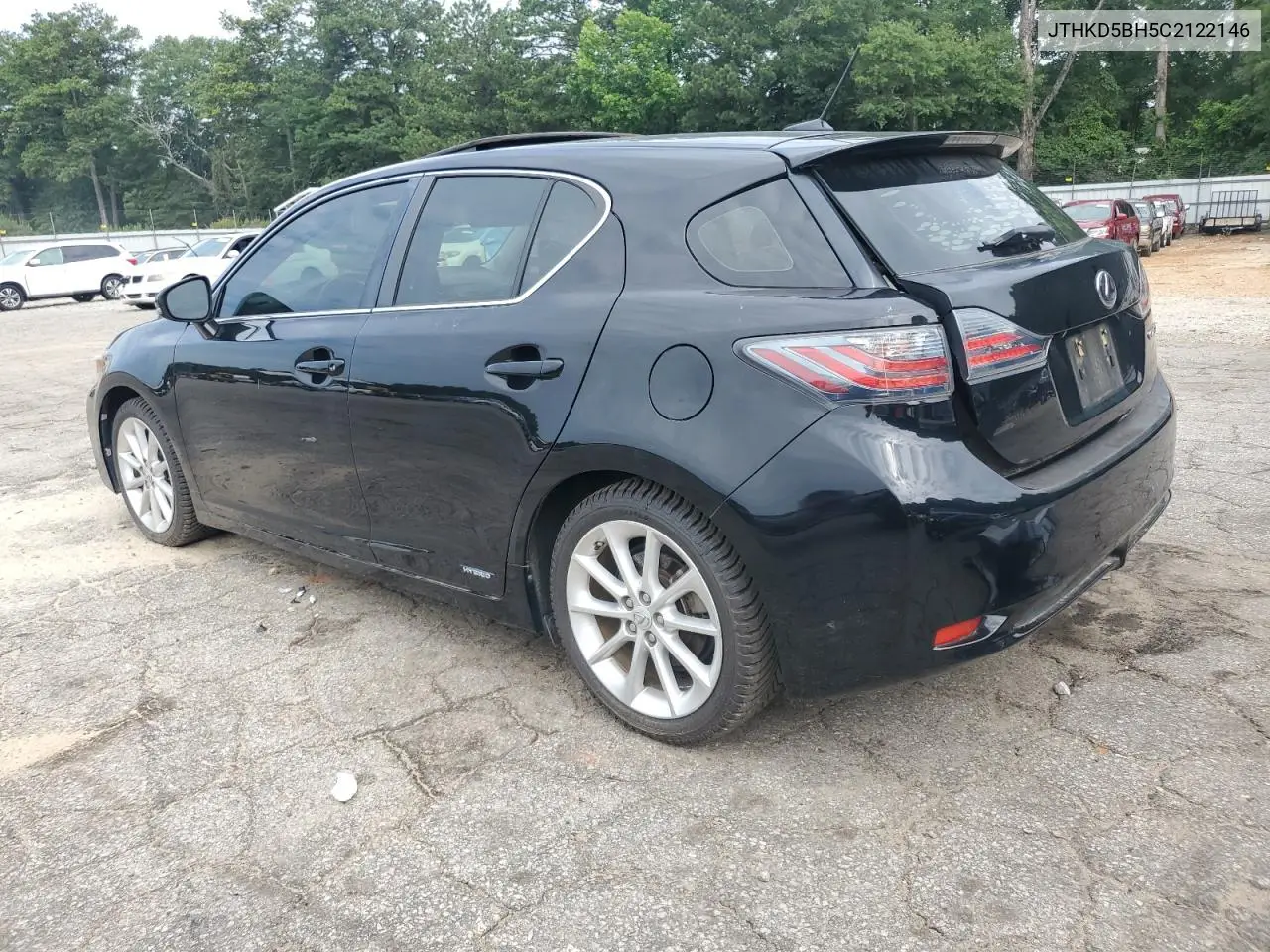 2012 Lexus Ct 200 VIN: JTHKD5BH5C2122146 Lot: 61671795