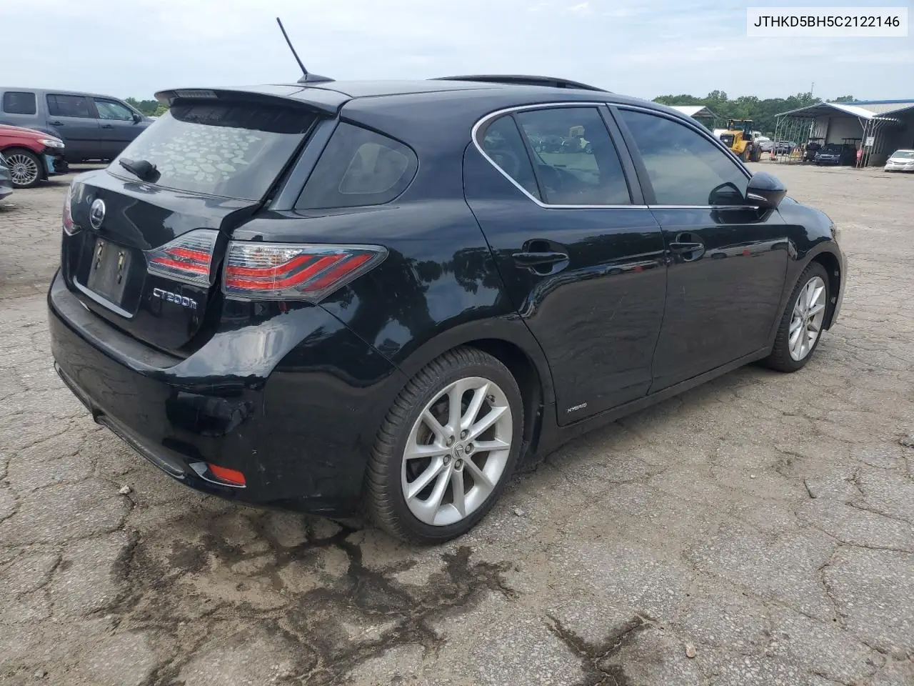 2012 Lexus Ct 200 VIN: JTHKD5BH5C2122146 Lot: 61671795
