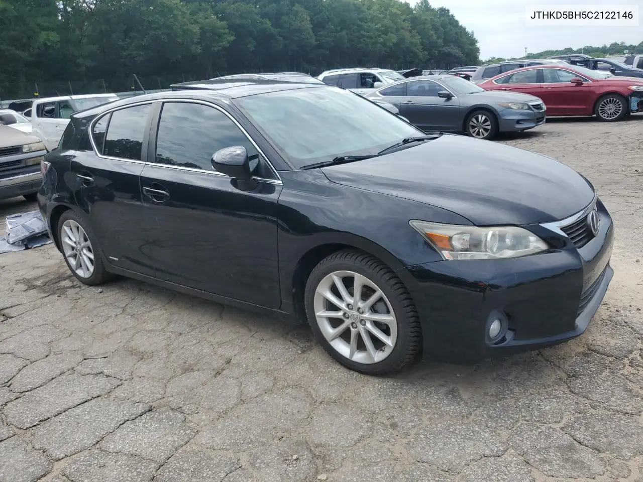 2012 Lexus Ct 200 VIN: JTHKD5BH5C2122146 Lot: 61671795