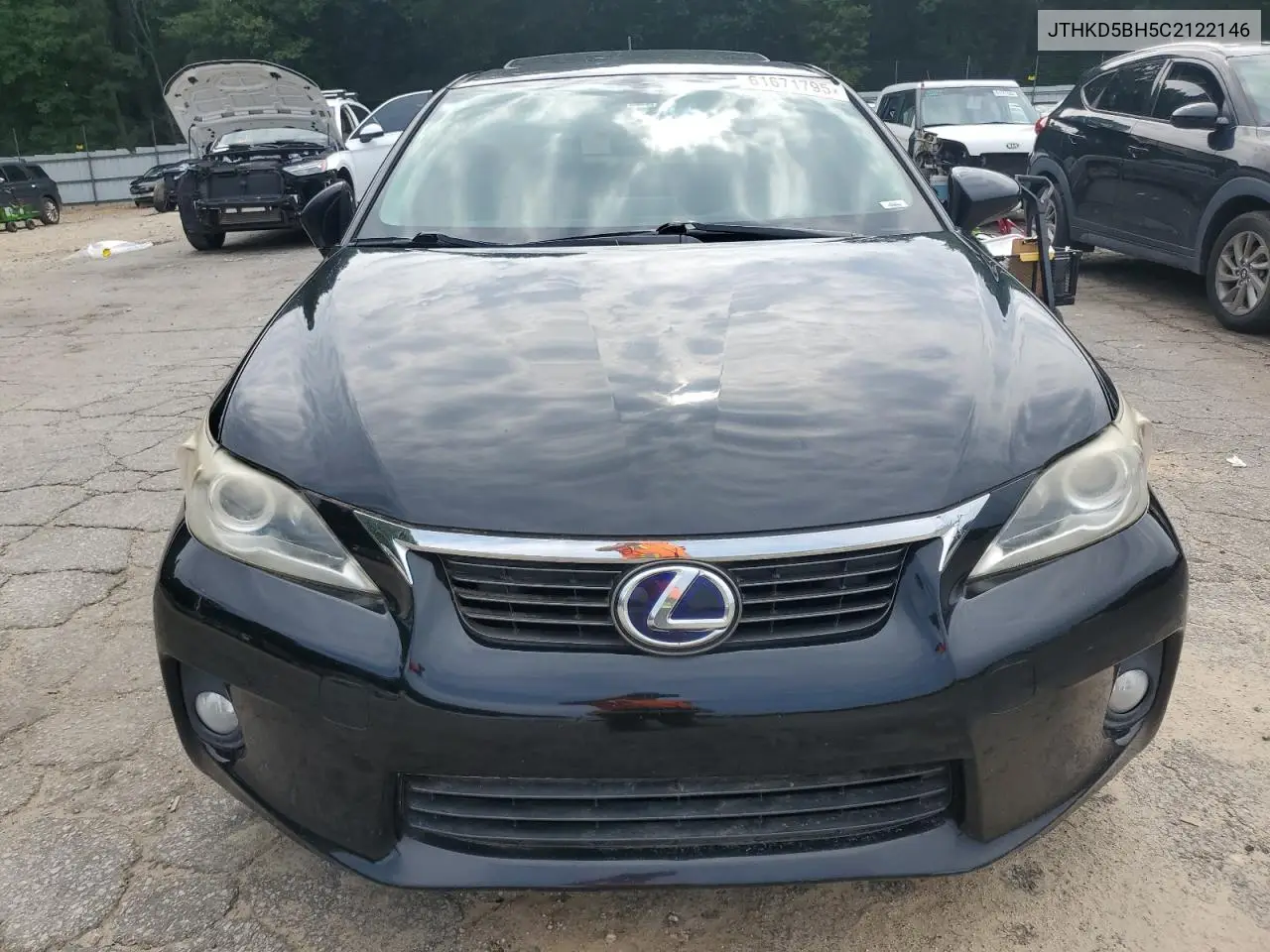 2012 Lexus Ct 200 VIN: JTHKD5BH5C2122146 Lot: 61671795