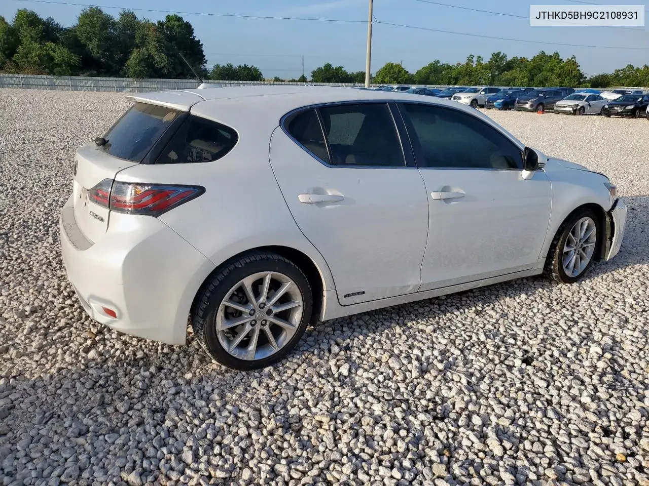 2012 Lexus Ct 200 VIN: JTHKD5BH9C2108931 Lot: 61676025