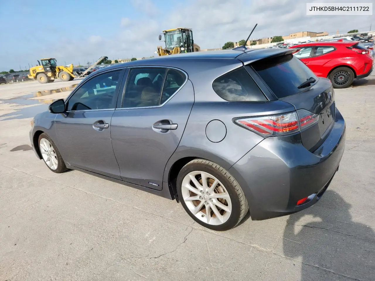 2012 Lexus Ct 200 VIN: JTHKD5BH4C2111722 Lot: 61715485