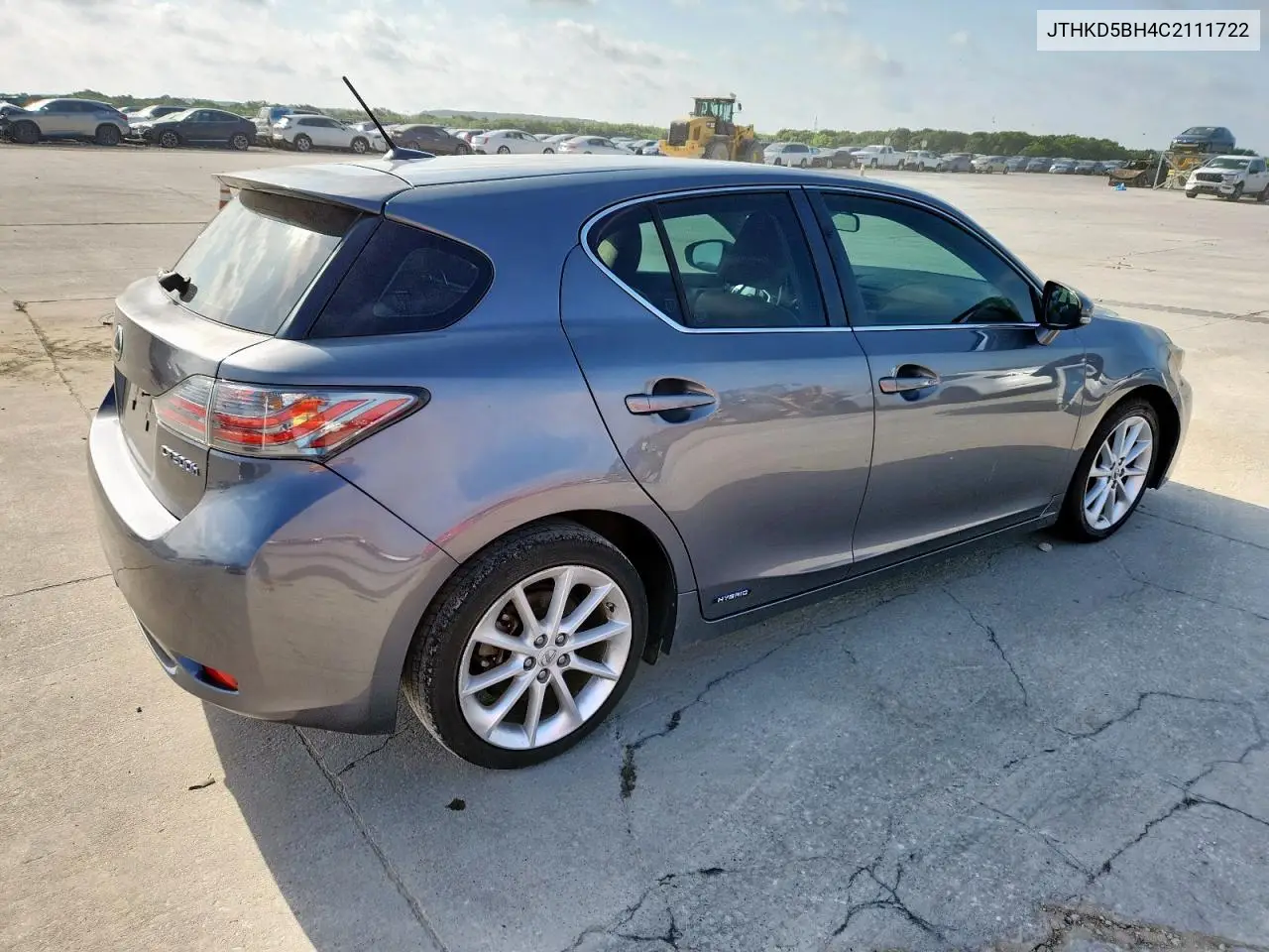 2012 Lexus Ct 200 VIN: JTHKD5BH4C2111722 Lot: 61715485