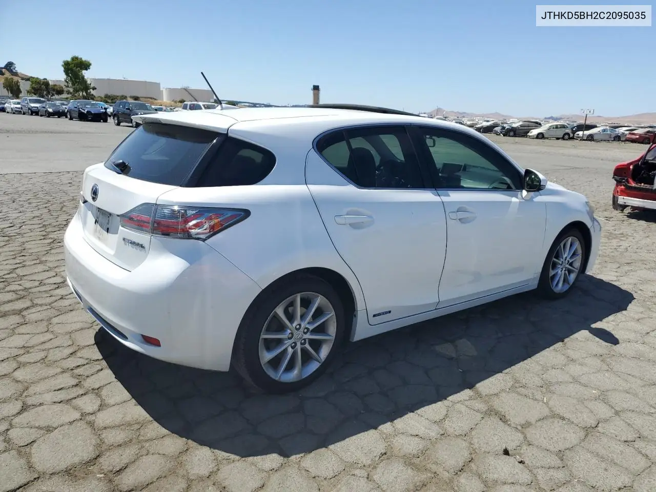 2012 Lexus Ct 200 VIN: JTHKD5BH2C2095035 Lot: 62450655
