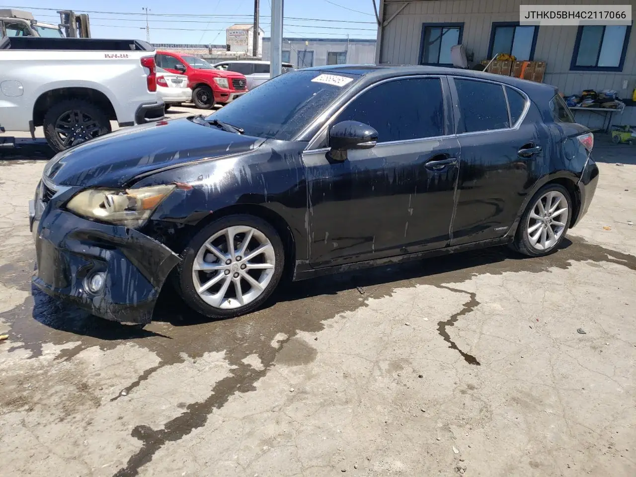2012 Lexus Ct 200 VIN: JTHKD5BH4C2117066 Lot: 62868465