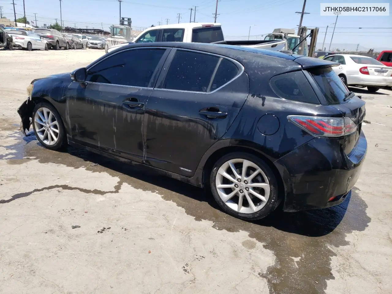 2012 Lexus Ct 200 VIN: JTHKD5BH4C2117066 Lot: 62868465