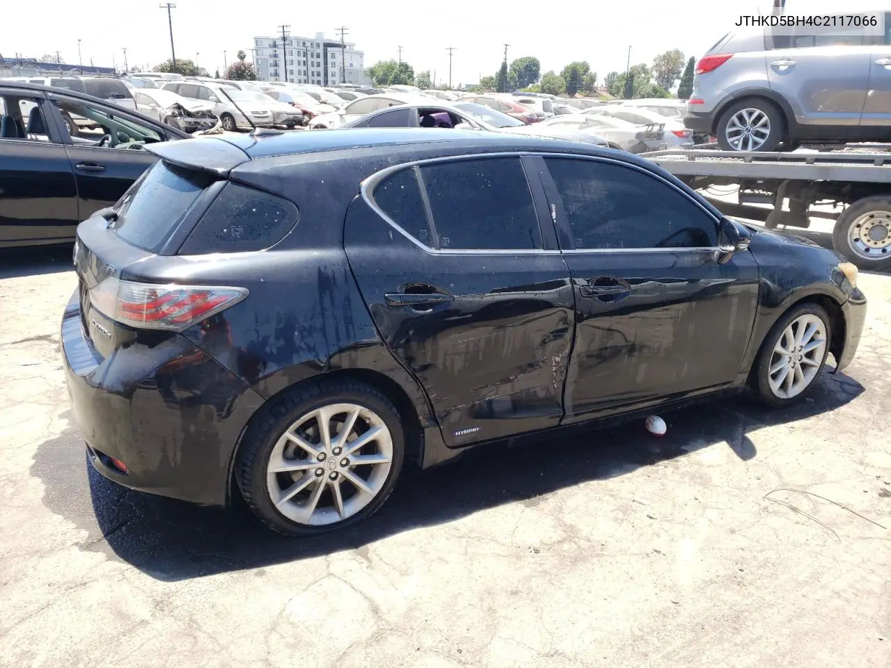 2012 Lexus Ct 200 VIN: JTHKD5BH4C2117066 Lot: 62868465