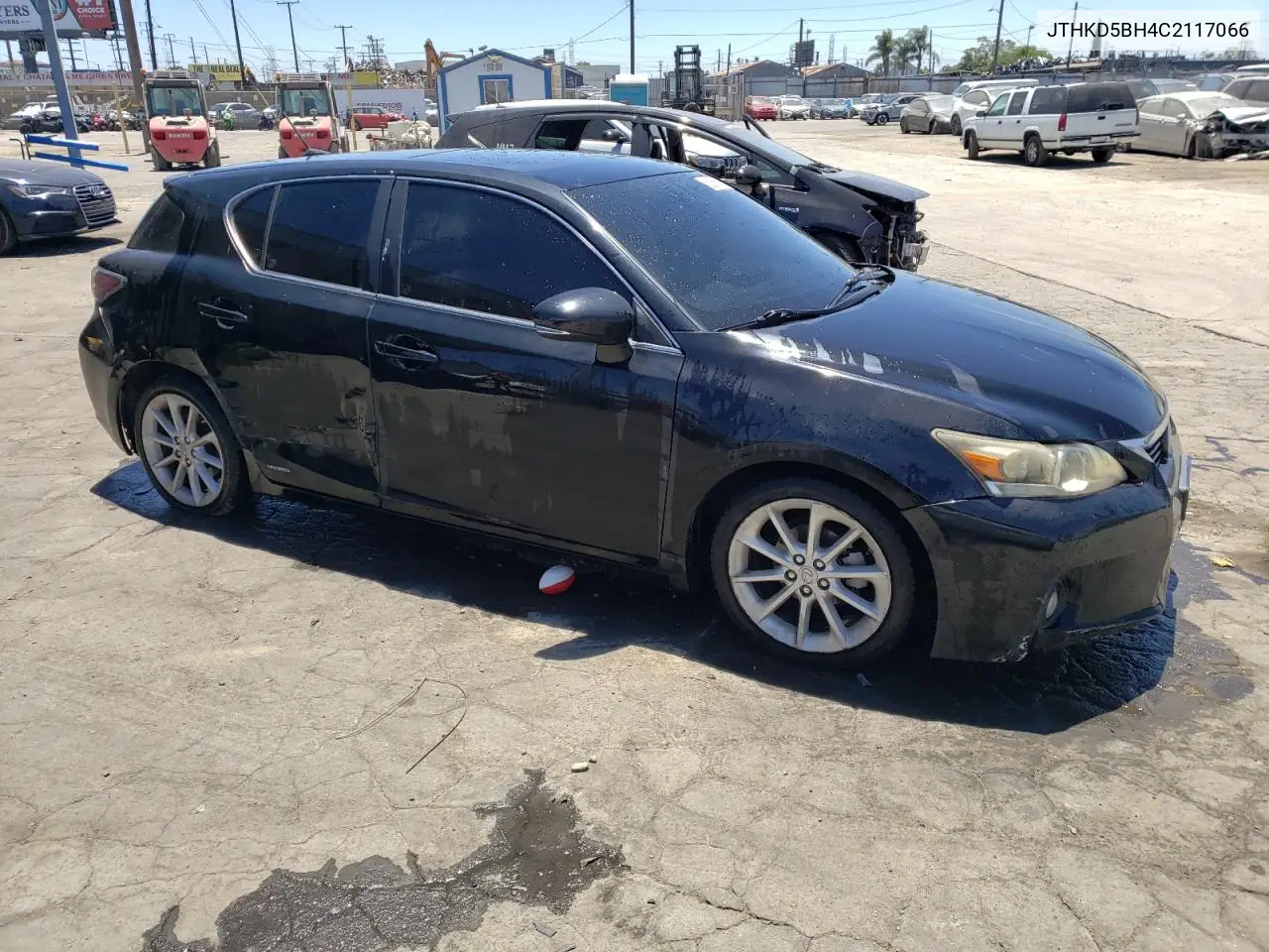 2012 Lexus Ct 200 VIN: JTHKD5BH4C2117066 Lot: 62868465