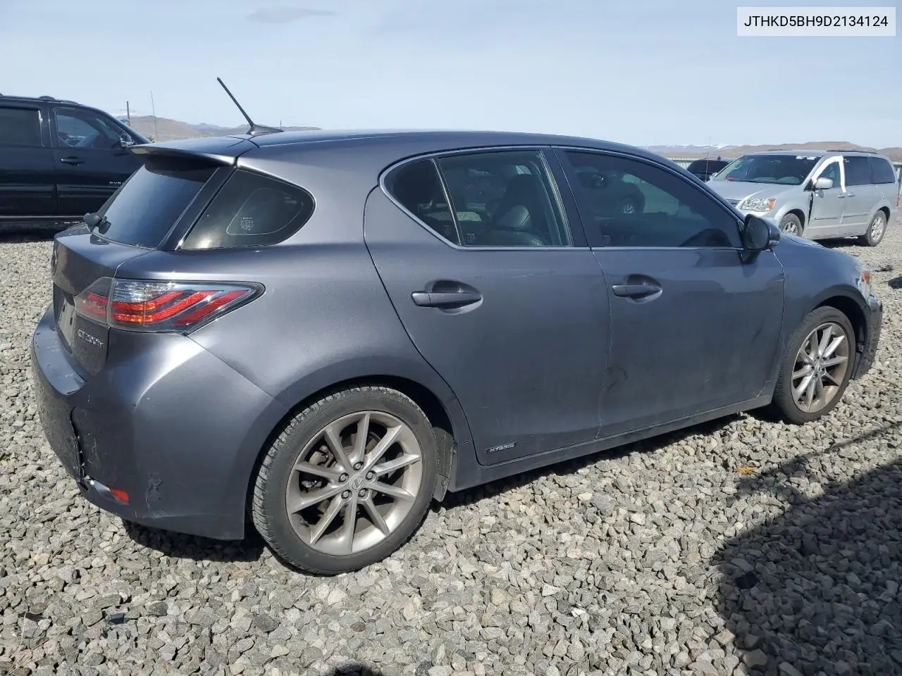 2013 Lexus Ct 200 VIN: JTHKD5BH9D2134124 Lot: 47946495