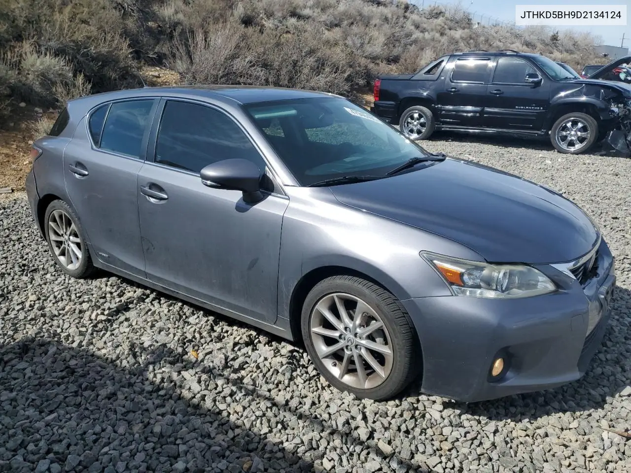 2013 Lexus Ct 200 VIN: JTHKD5BH9D2134124 Lot: 47946495
