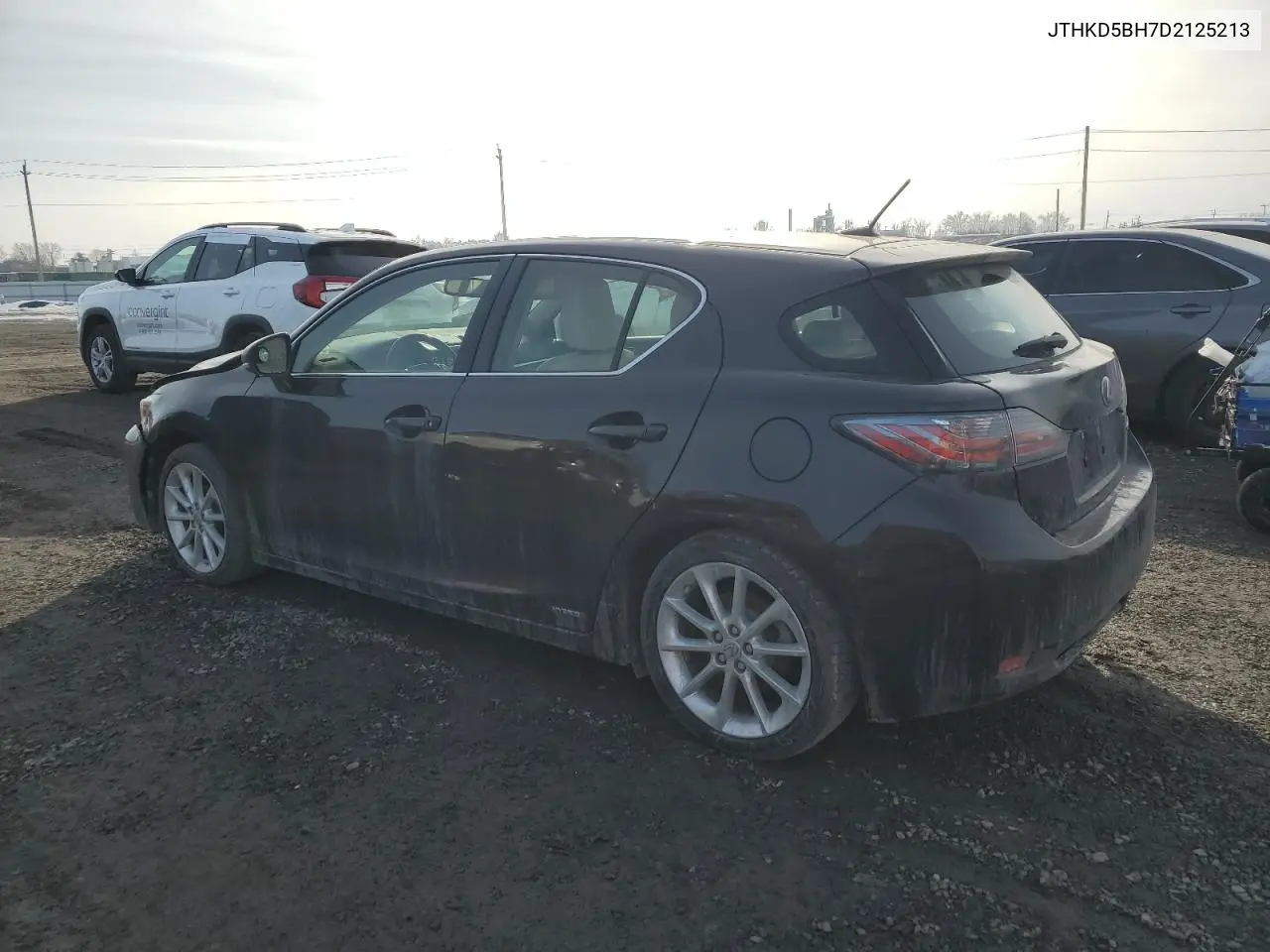 2013 Lexus Ct 200 VIN: JTHKD5BH7D2125213 Lot: 49122645