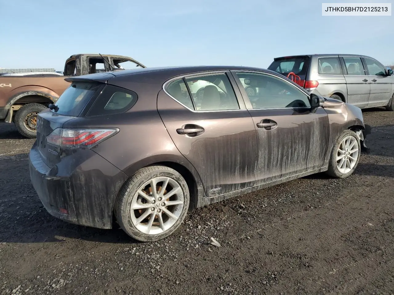 2013 Lexus Ct 200 VIN: JTHKD5BH7D2125213 Lot: 49122645