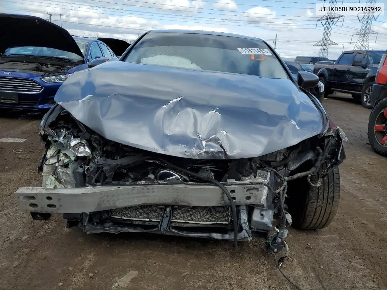 2013 Lexus Ct 200 VIN: JTHKD5BH9D2169942 Lot: 51811455