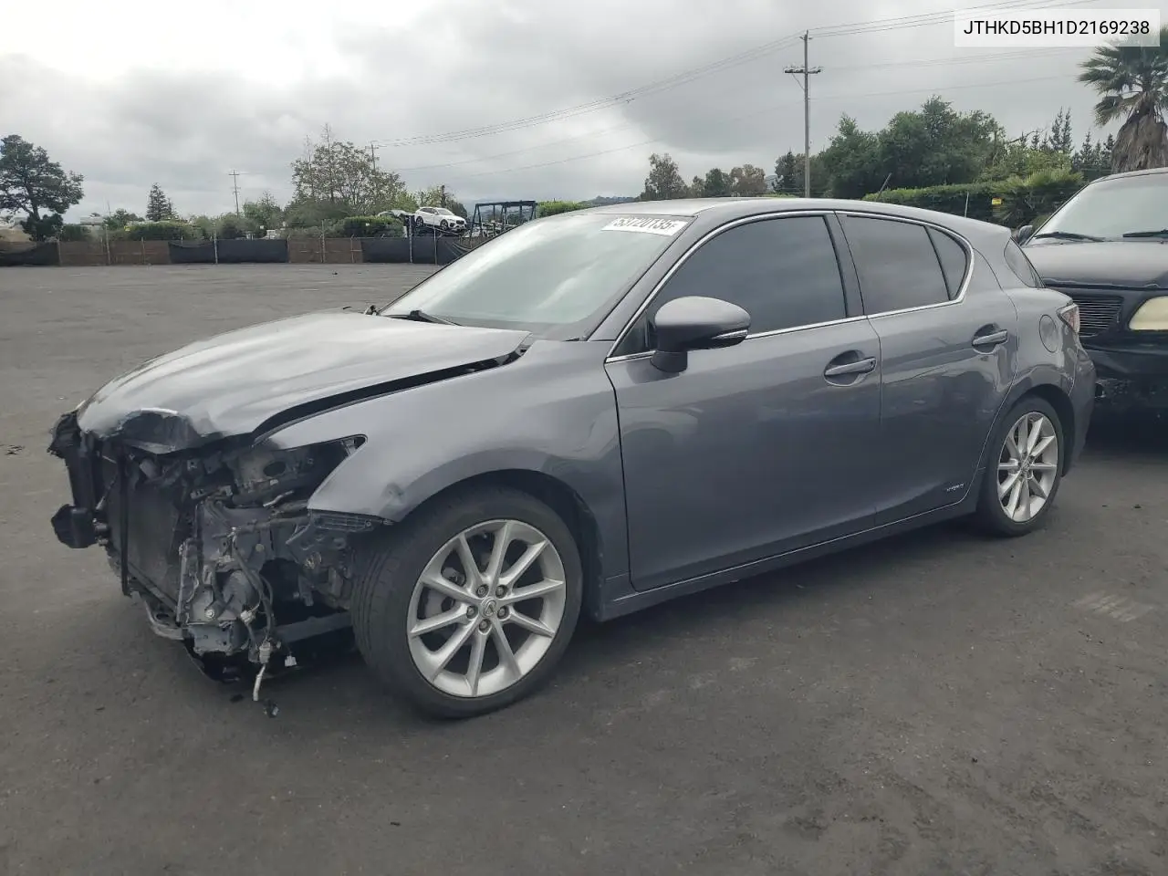 2013 Lexus Ct 200 VIN: JTHKD5BH1D2169238 Lot: 53720135