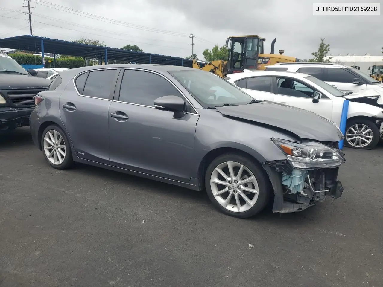 2013 Lexus Ct 200 VIN: JTHKD5BH1D2169238 Lot: 53720135