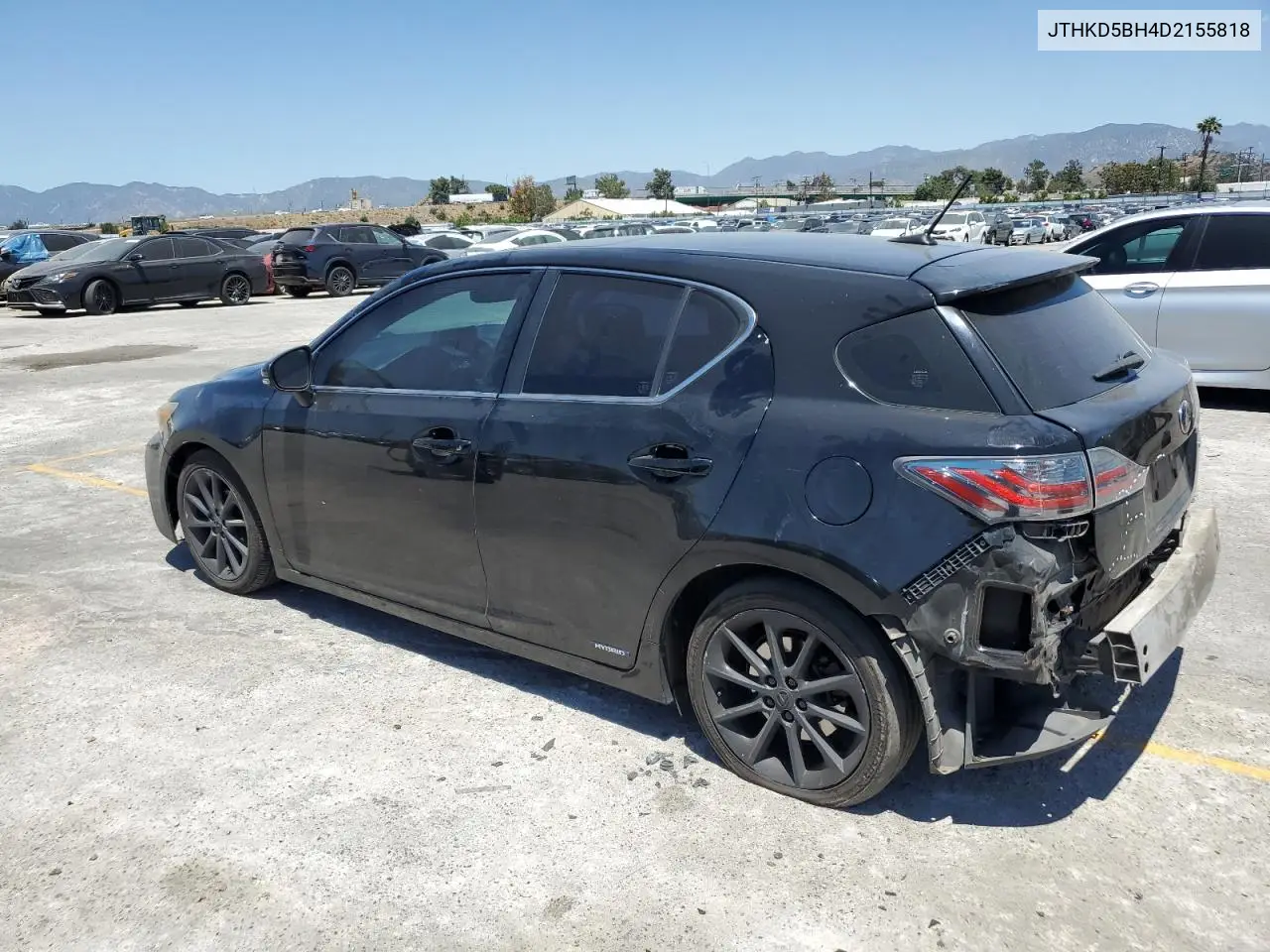 2013 Lexus Ct 200 VIN: JTHKD5BH4D2155818 Lot: 54844975