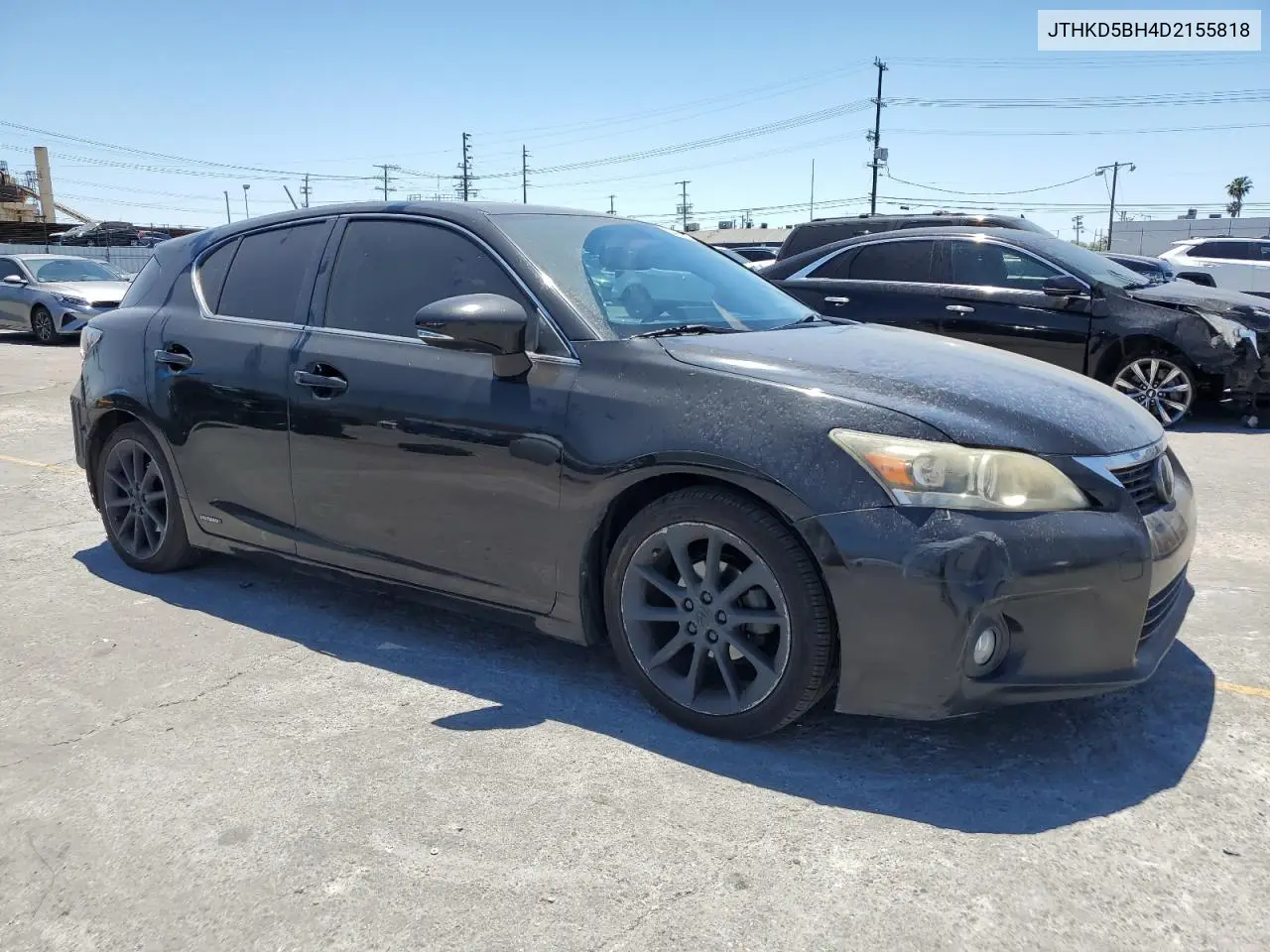2013 Lexus Ct 200 VIN: JTHKD5BH4D2155818 Lot: 54844975