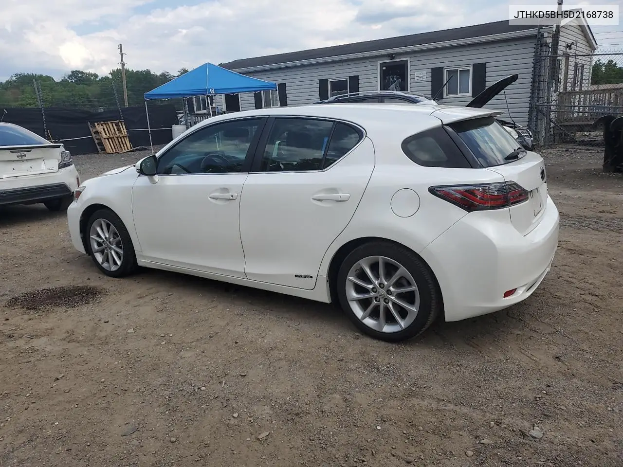 2013 Lexus Ct 200 VIN: JTHKD5BH5D2168738 Lot: 56362615