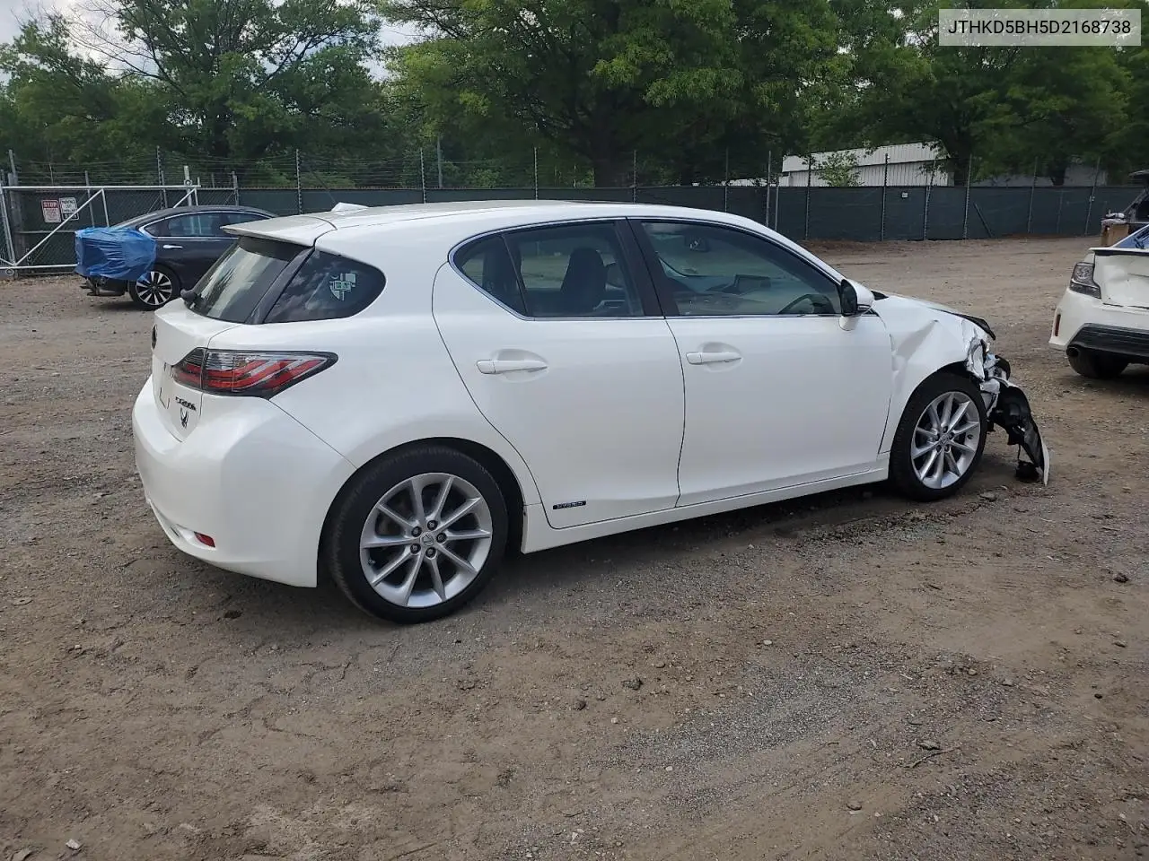 2013 Lexus Ct 200 VIN: JTHKD5BH5D2168738 Lot: 56362615