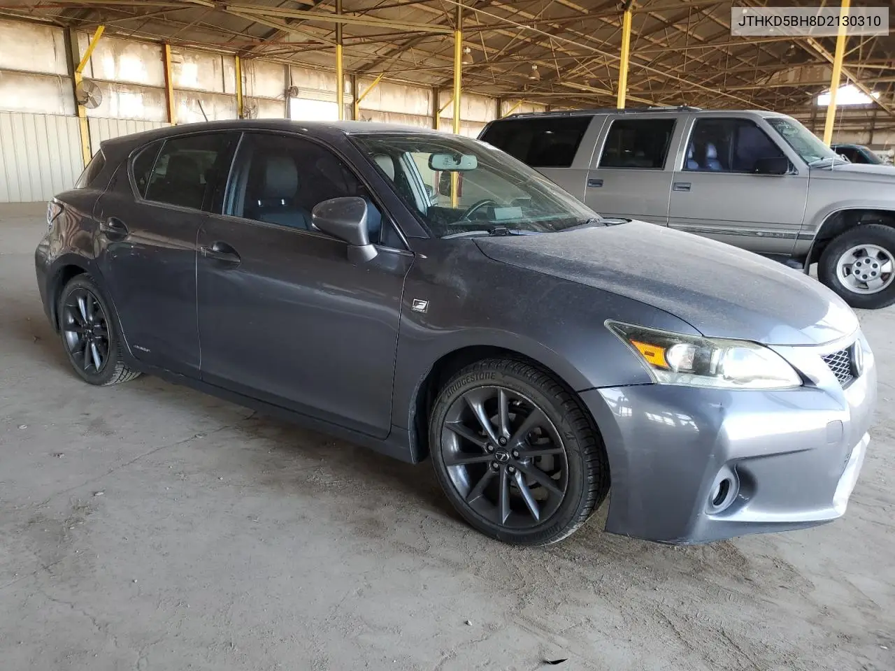 2013 Lexus Ct 200 VIN: JTHKD5BH8D2130310 Lot: 57138865