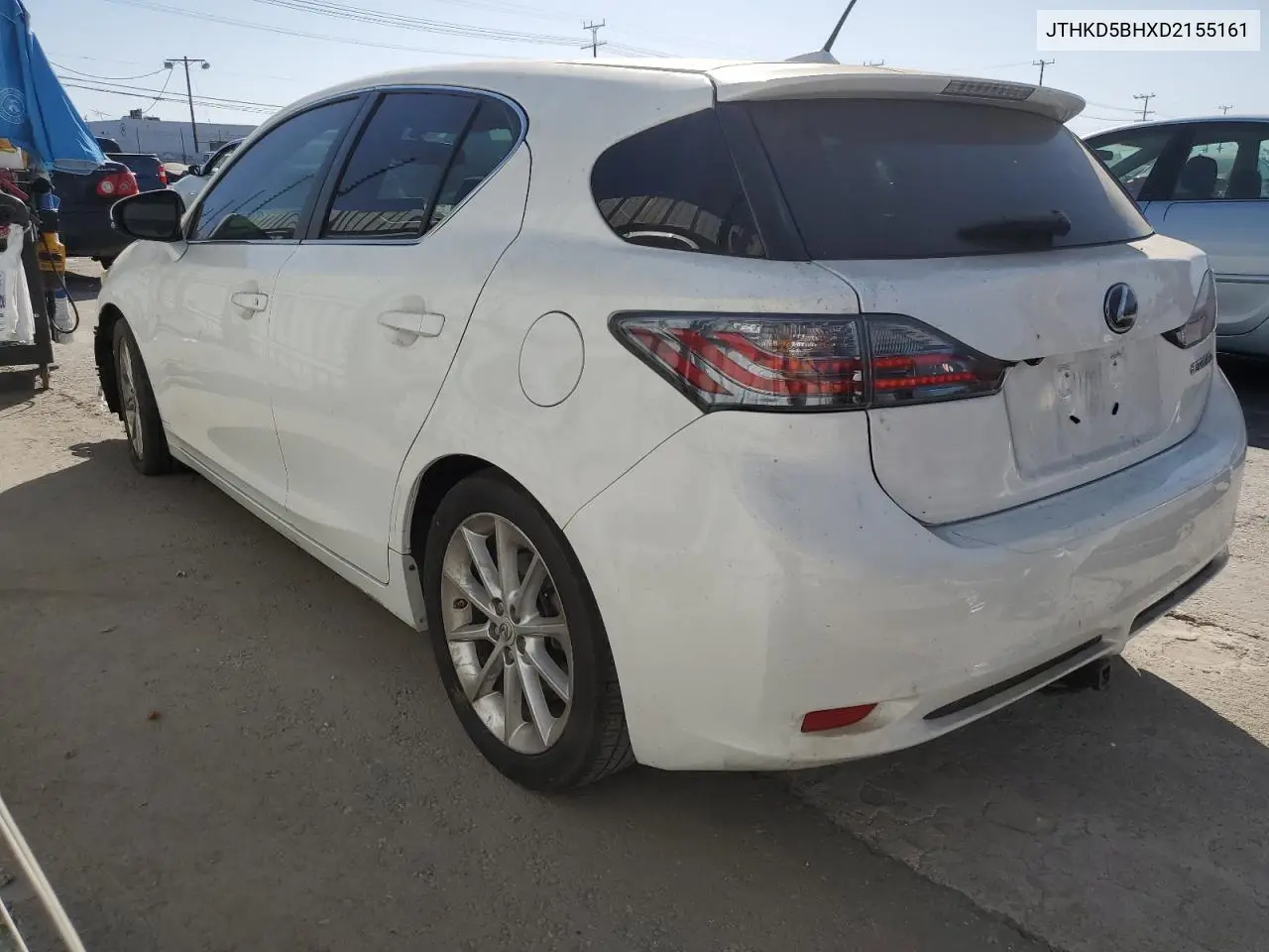 2013 Lexus Ct 200 VIN: JTHKD5BHXD2155161 Lot: 61557185
