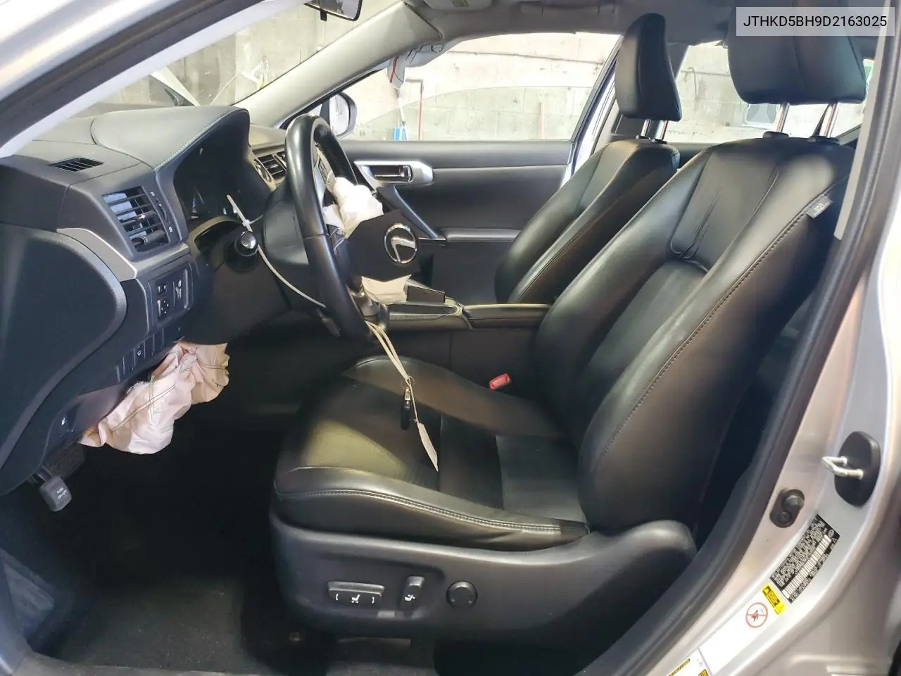2013 Lexus Ct 200 VIN: JTHKD5BH9D2163025 Lot: 61770285