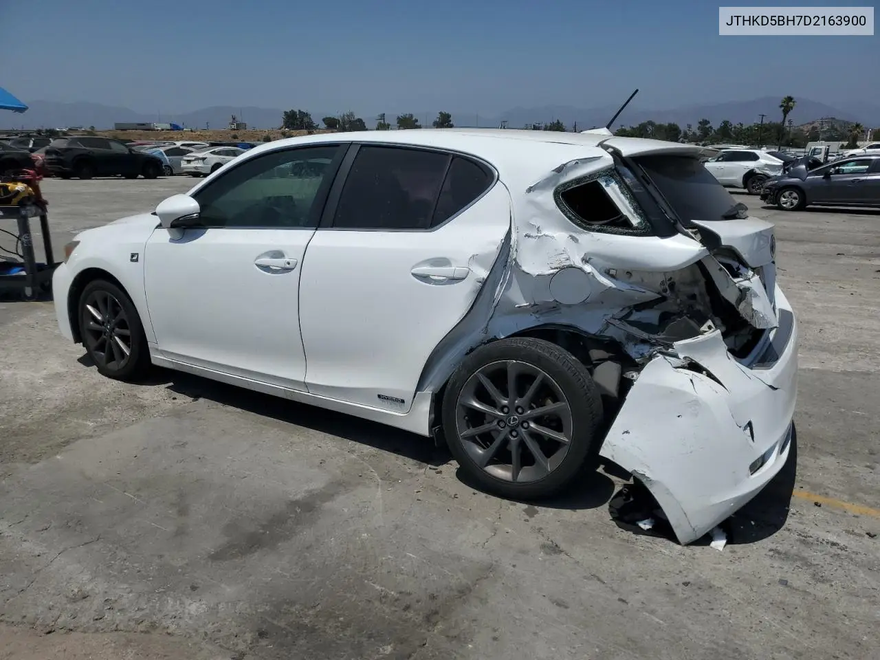 2013 Lexus Ct 200 VIN: JTHKD5BH7D2163900 Lot: 62172735