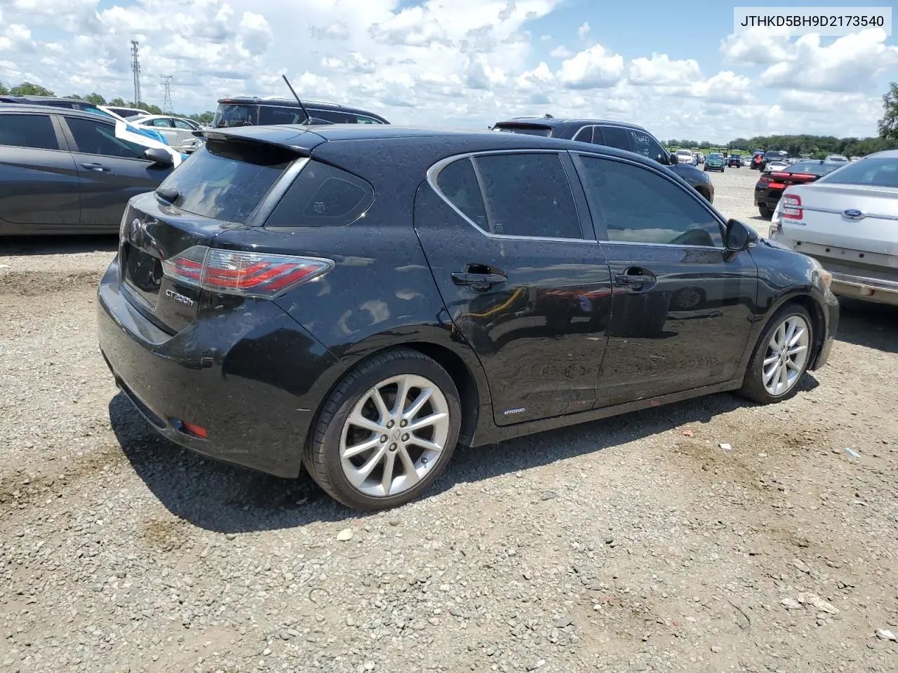 2013 Lexus Ct 200 VIN: JTHKD5BH9D2173540 Lot: 62371555