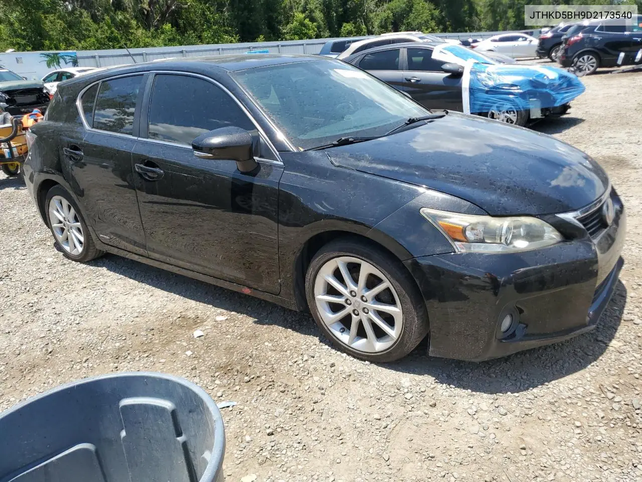 2013 Lexus Ct 200 VIN: JTHKD5BH9D2173540 Lot: 62371555