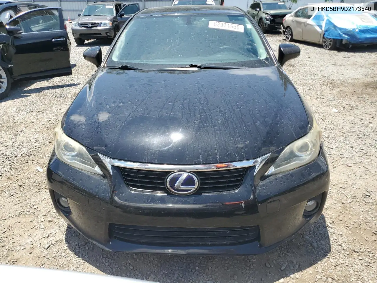 2013 Lexus Ct 200 VIN: JTHKD5BH9D2173540 Lot: 62371555