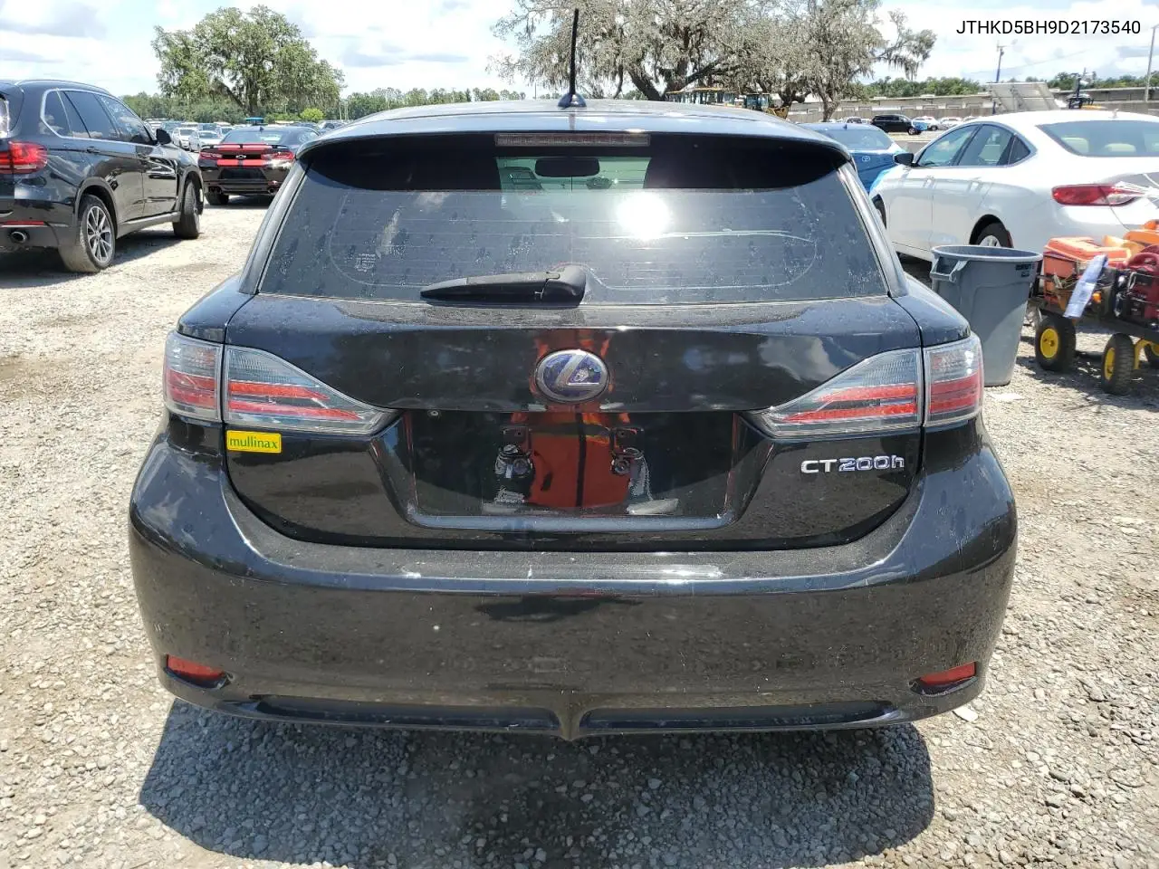 2013 Lexus Ct 200 VIN: JTHKD5BH9D2173540 Lot: 62371555
