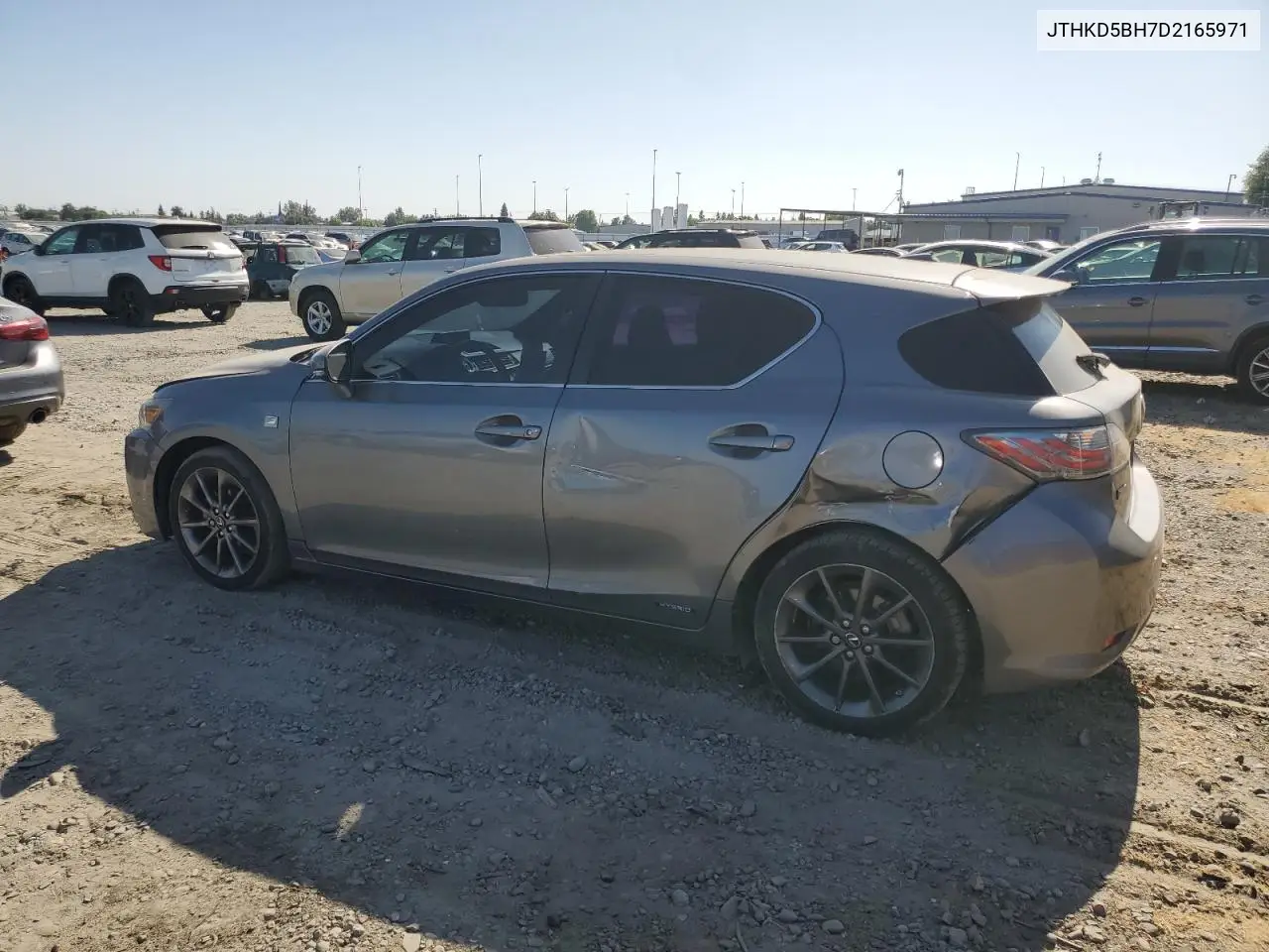 2013 Lexus Ct 200 VIN: JTHKD5BH7D2165971 Lot: 62601165