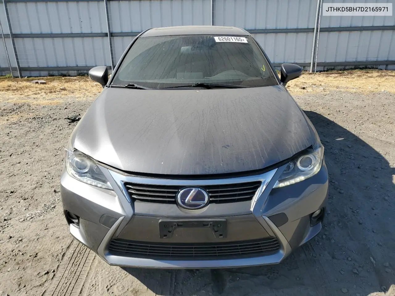 2013 Lexus Ct 200 VIN: JTHKD5BH7D2165971 Lot: 62601165