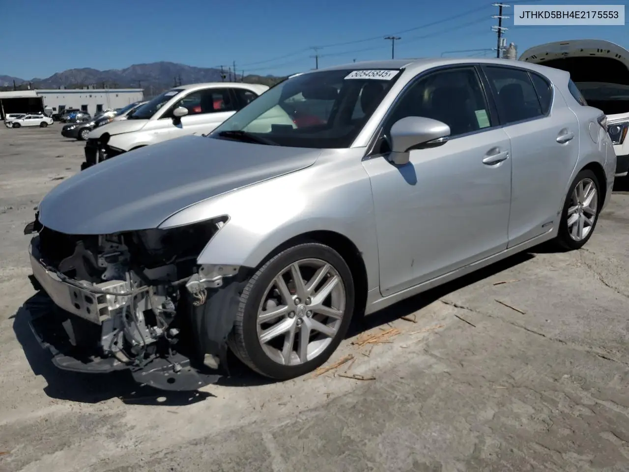 2014 Lexus Ct 200 VIN: JTHKD5BH4E2175553 Lot: 50545845