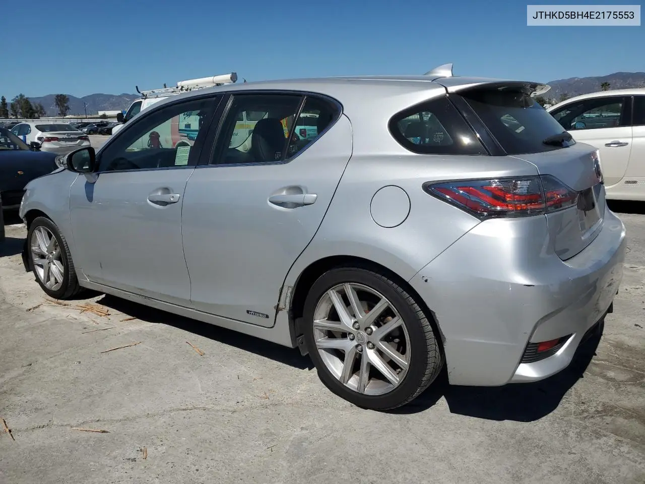 2014 Lexus Ct 200 VIN: JTHKD5BH4E2175553 Lot: 50545845