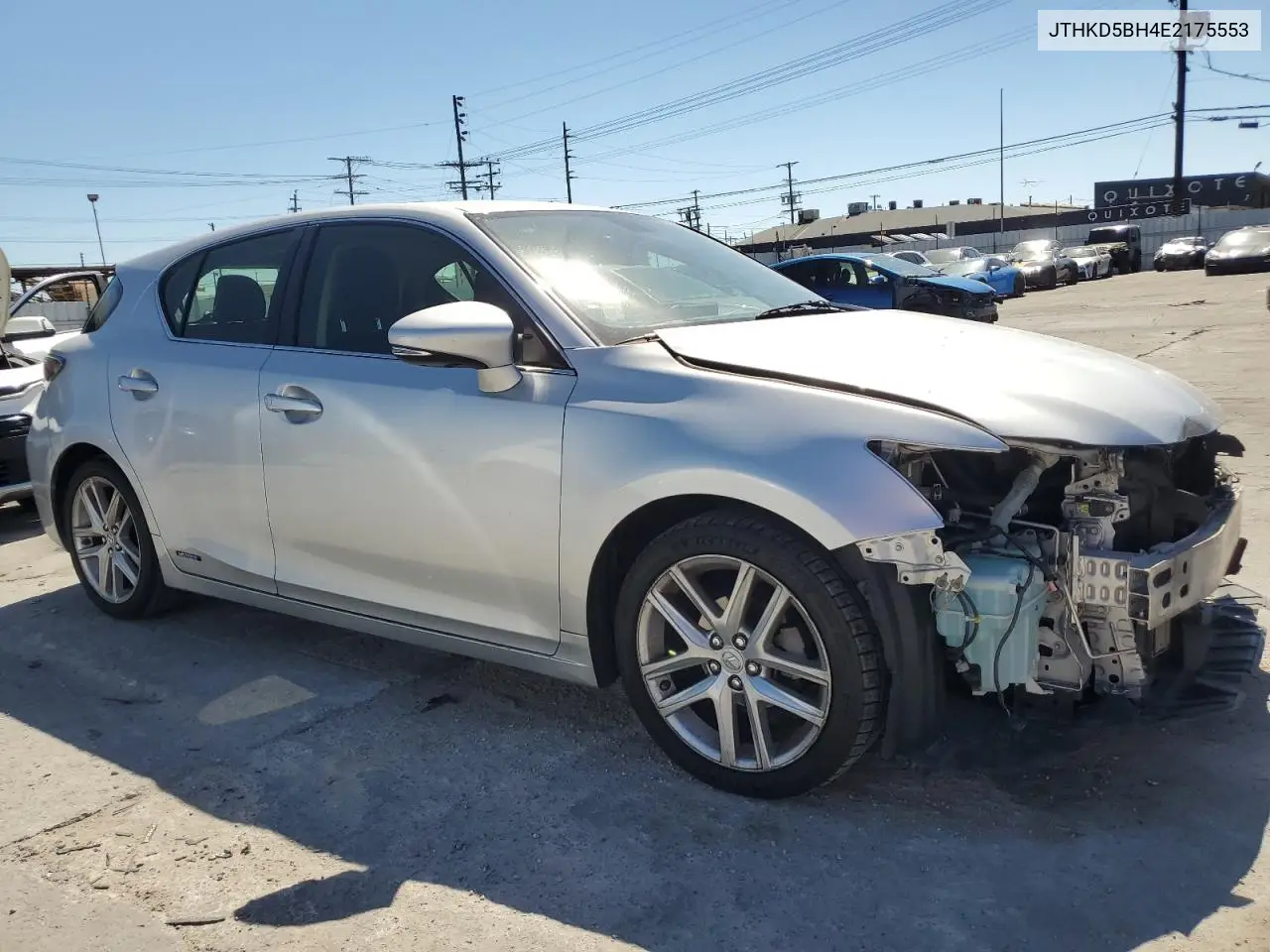 2014 Lexus Ct 200 VIN: JTHKD5BH4E2175553 Lot: 50545845