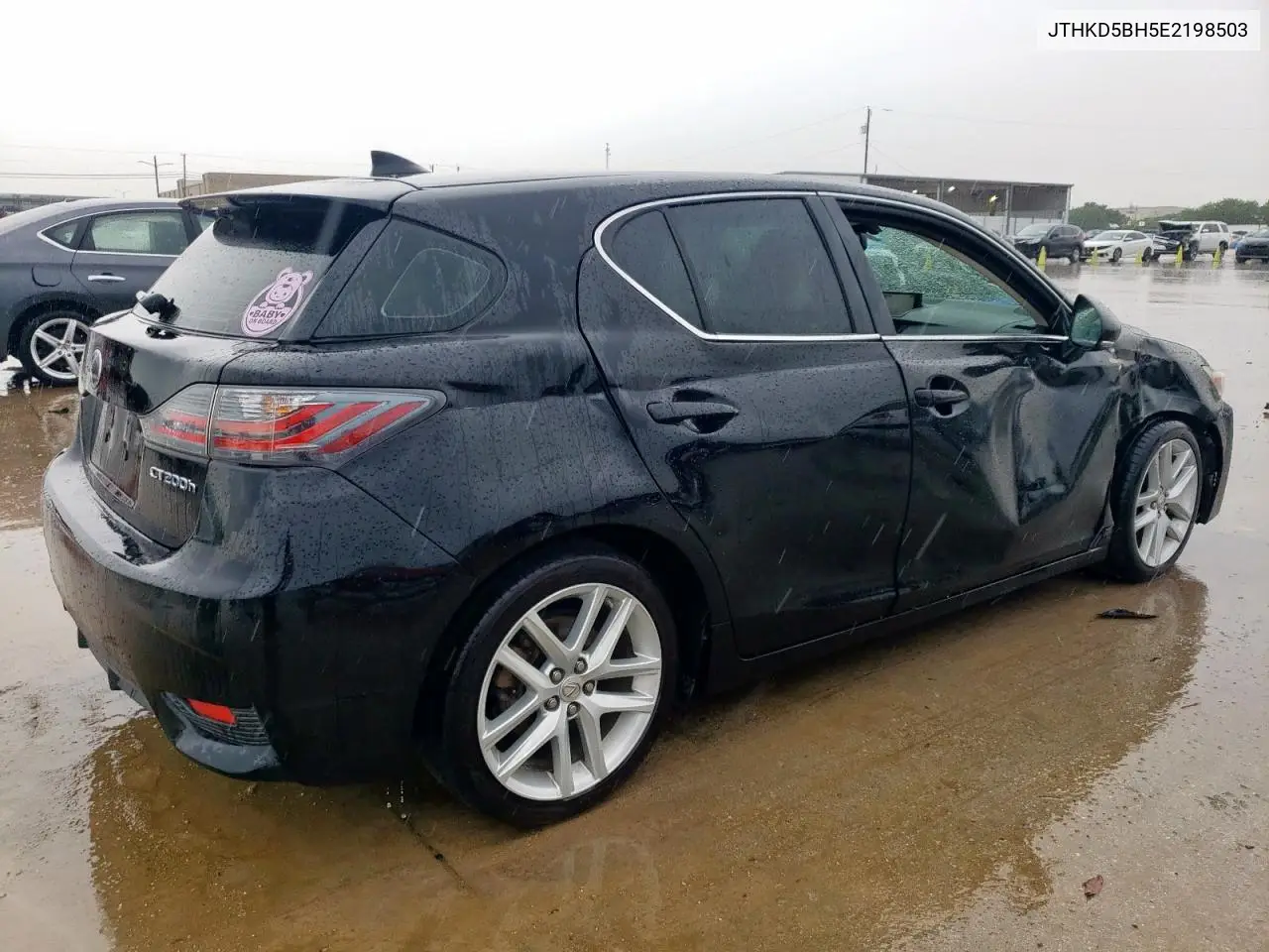 2014 Lexus Ct 200 VIN: JTHKD5BH5E2198503 Lot: 55667655